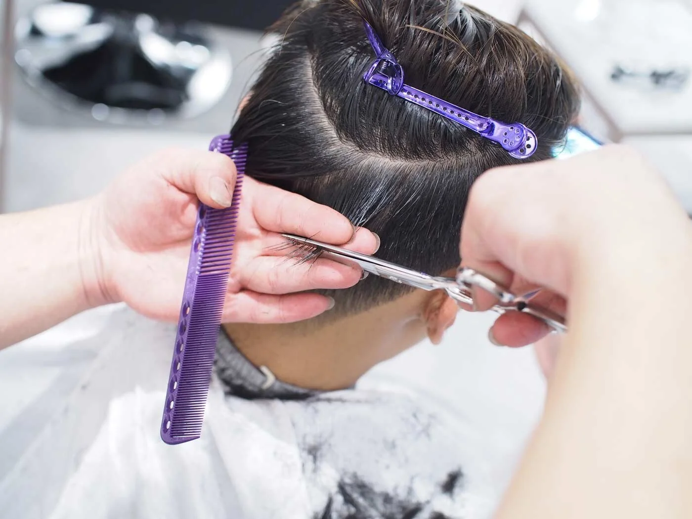 “I take pride in designing unique hairstyles for my clients as I believe that everyone is different and should not have to go through cookie-cutter hairstyles.